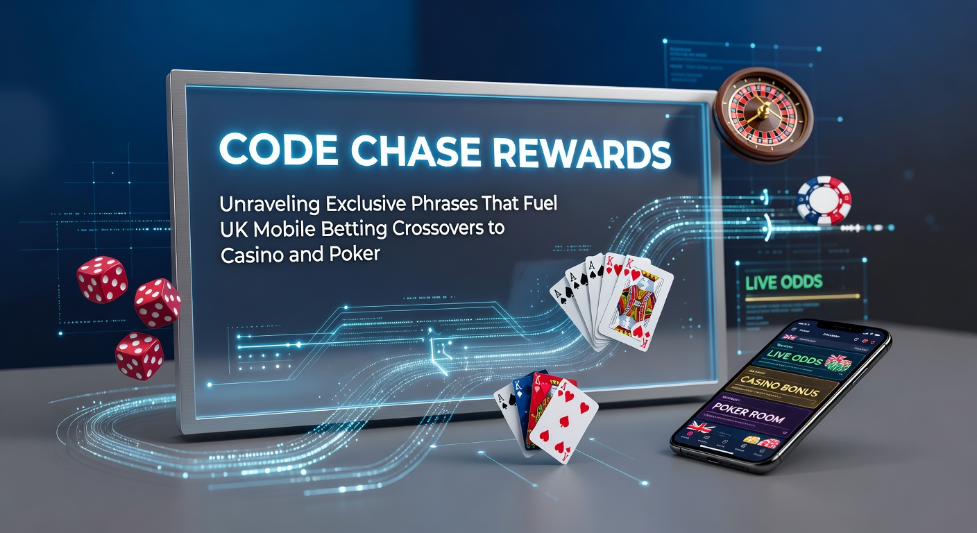 Mobile phone screen displaying a betting app with promo code entry field and crossover rewards for casino slots and poker tables