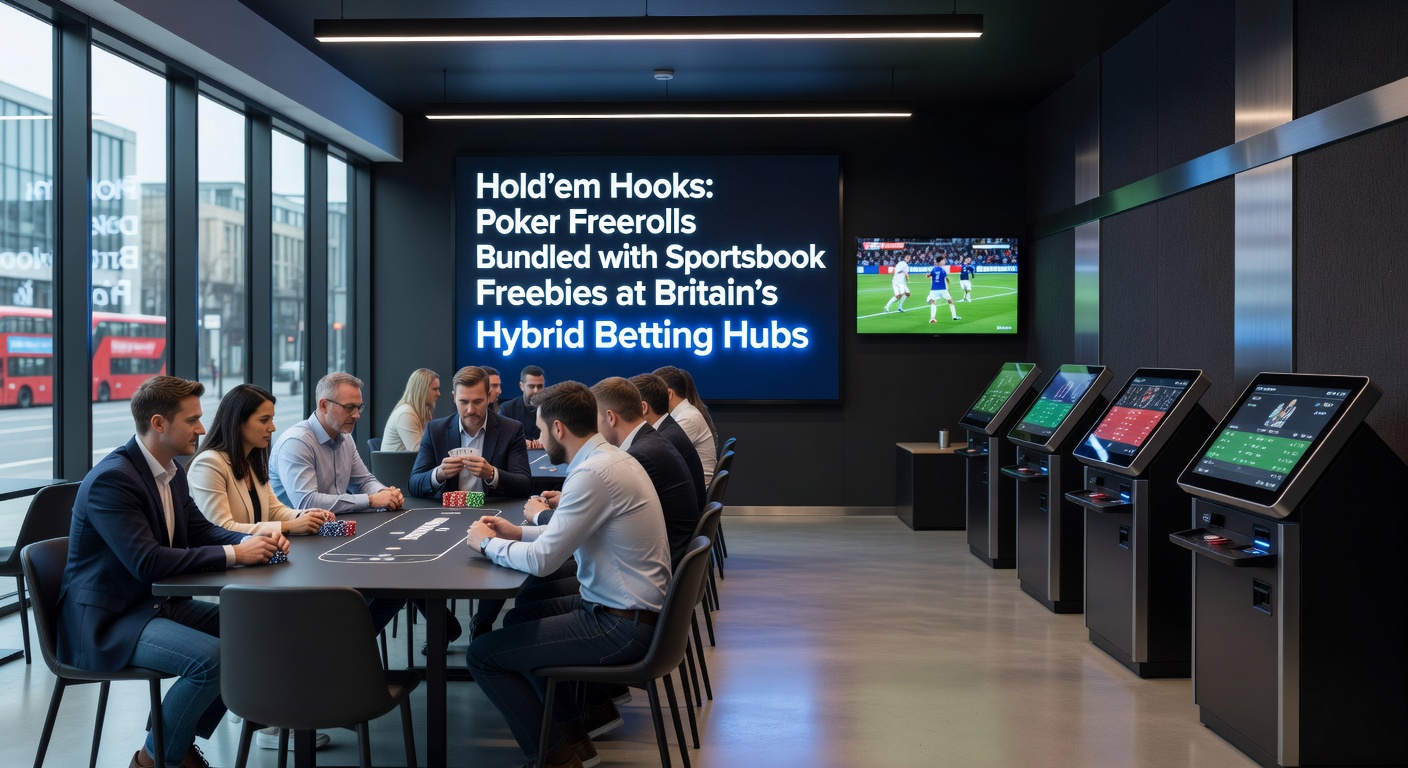 Close-up of a poker freeroll leaderboard on a hybrid betting app, with sportsbook promotions visible in the background