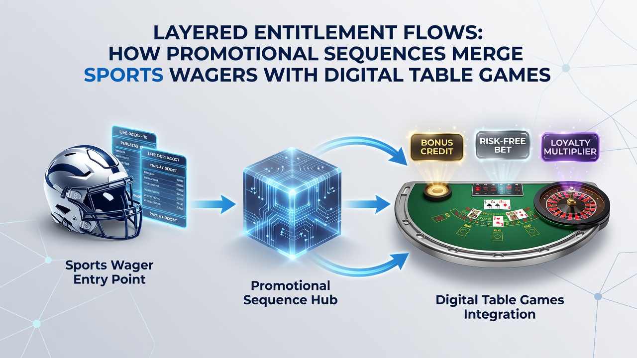 Screenshot of a mobile app interface demonstrating promotional sequence from sports betting section to digital roulette table
