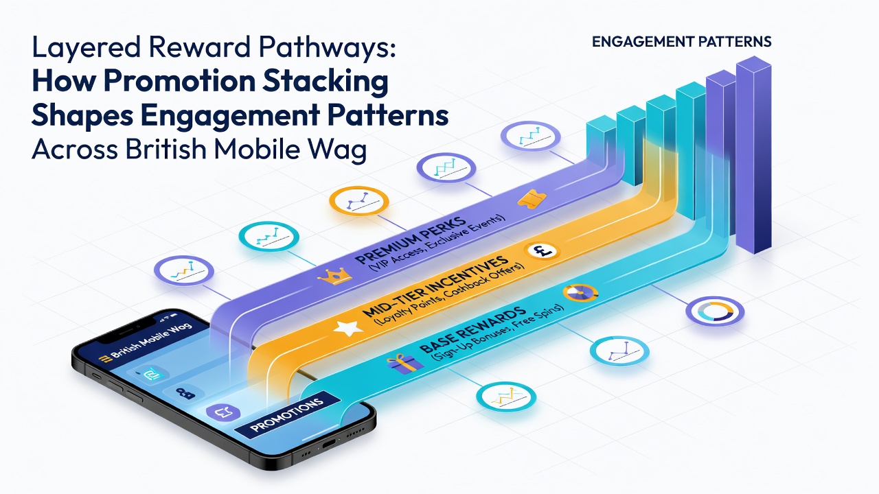 Analytics dashboard showing engagement curves for stacked promotions across mobile sports, casino, and poker sections