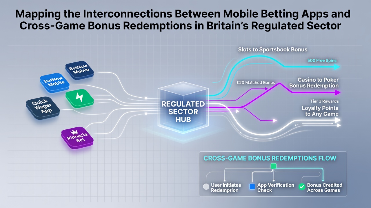 Mobile betting app interface showing cross-game bonus options on a smartphone screen